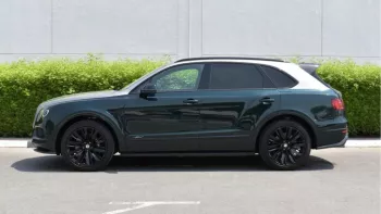 BENTELY BENTAYGA SPEED W12 GREEN-SILVER INSIDE BLACK MODEL 2020.