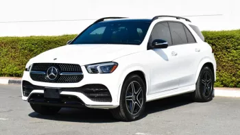MERCEDES BENZ GLE350 4MATIC WHITE BLACK MODEL 2022.