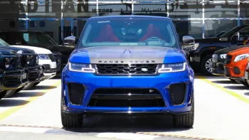 RANGE ROVER SPORT SVR 2022 MODEL YEAR BLUE COLOR