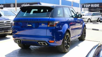 RANGE ROVER SPORT SVR 2022 MODEL YEAR BLUE COLOR