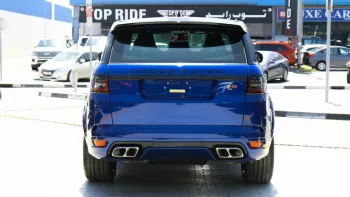 RANGE ROVER SPORT SVR 2022 MODEL YEAR BLUE COLOR