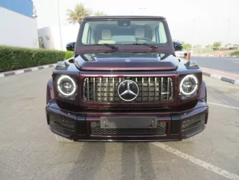 Mercedes Benz AMG G63 2022 Ruby Red