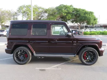 Mercedes Benz AMG G63 2022 Ruby Red