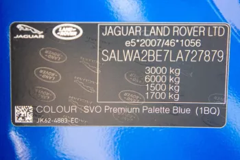 Range Rover Sport SVR 5.0 Supercharger 2020
