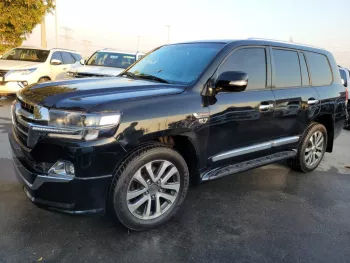 Toyota Land Cruiser Black Petrol 2014