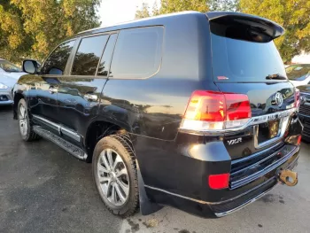 Toyota Land Cruiser Black Petrol 2014