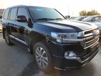 Toyota Land Cruiser Black Petrol 2014
