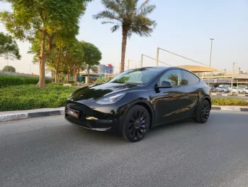 New Tesla Model Y Performance 2022 4WD, Black Color