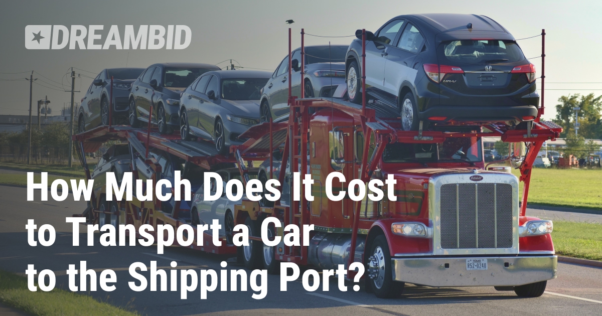 Ground Transport to the Shipping Port in the USA