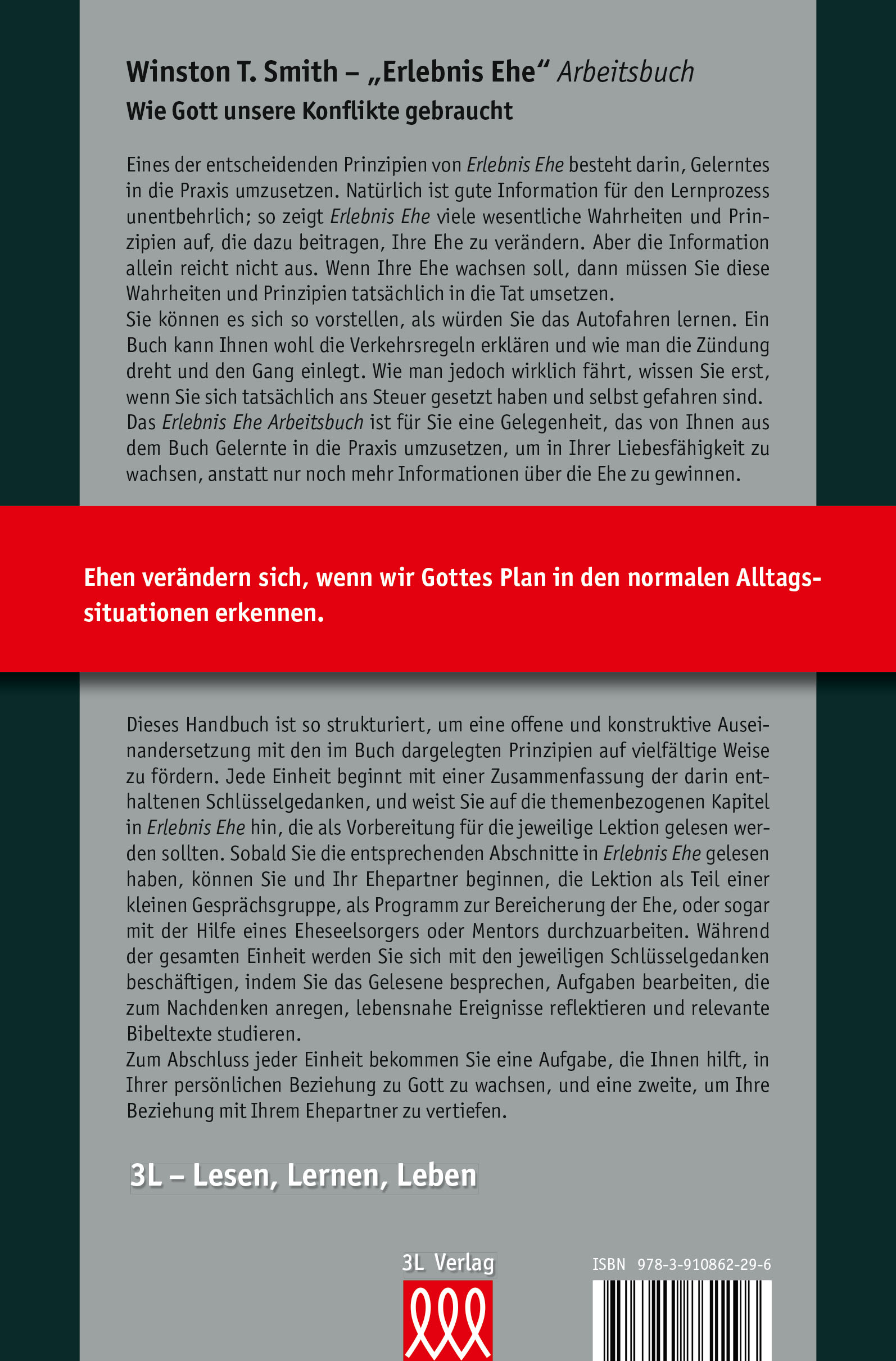 Erlebnis Ehe - Arbeitsbuch