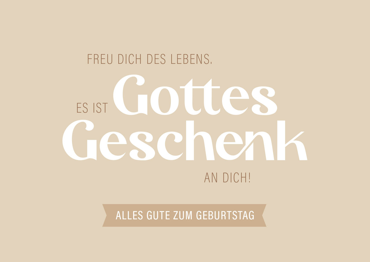 Postkarte Gottes Geschenk 12 Ex.