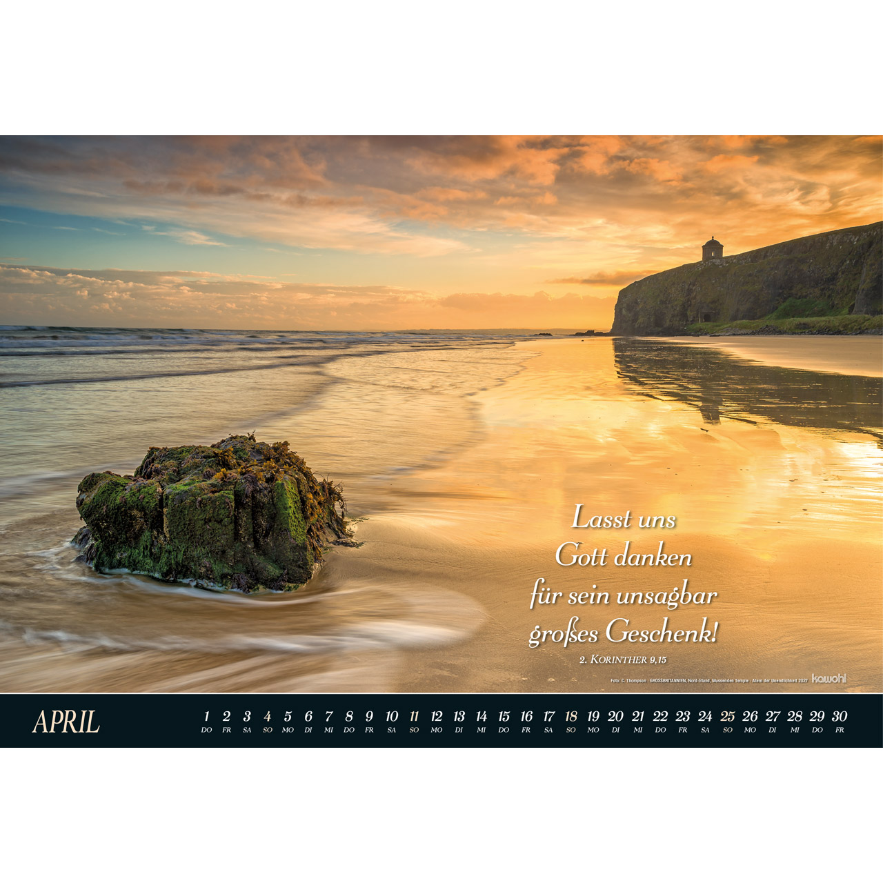 Atem der Unendlichkeit 2027 - Wandkalender Panorama