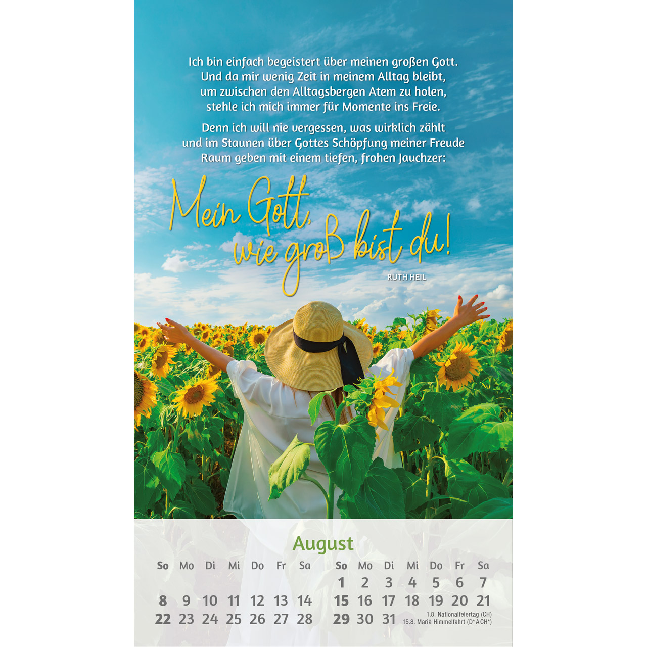 Du bist mir so wertvoll 2027 - Postkartenkalender