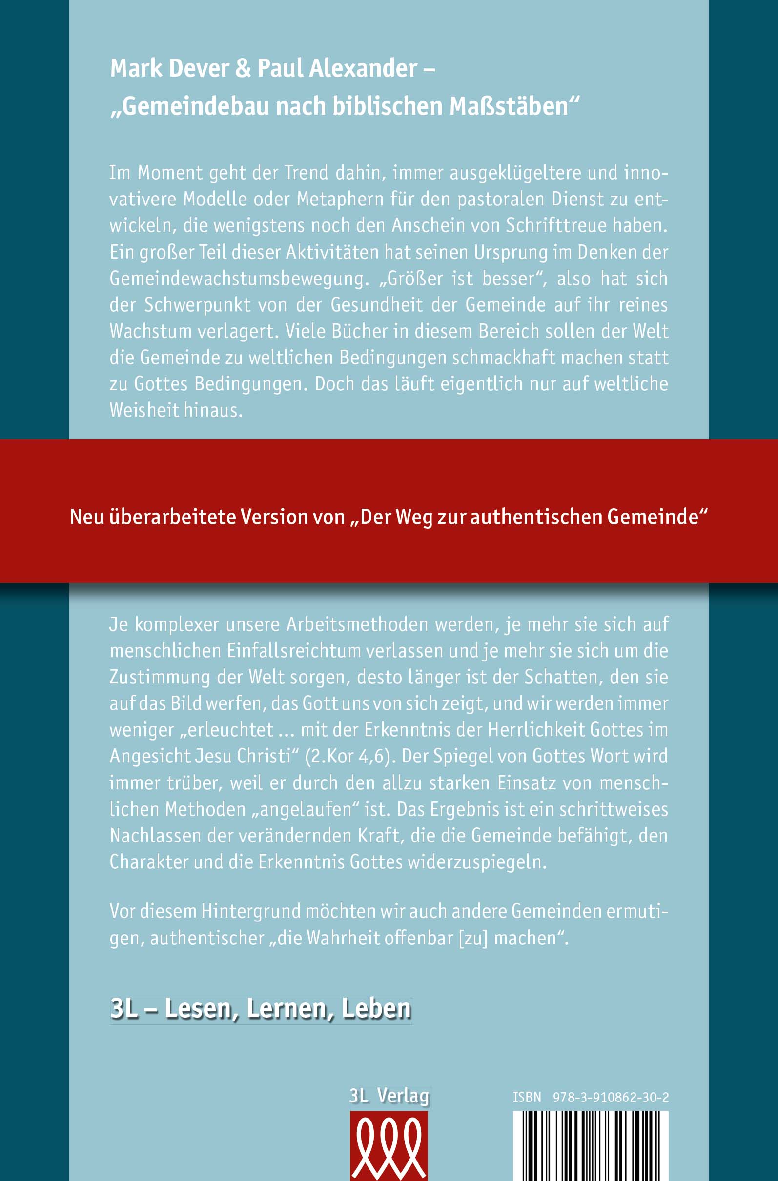 Gemeindebau nach biblischen Maßstäben