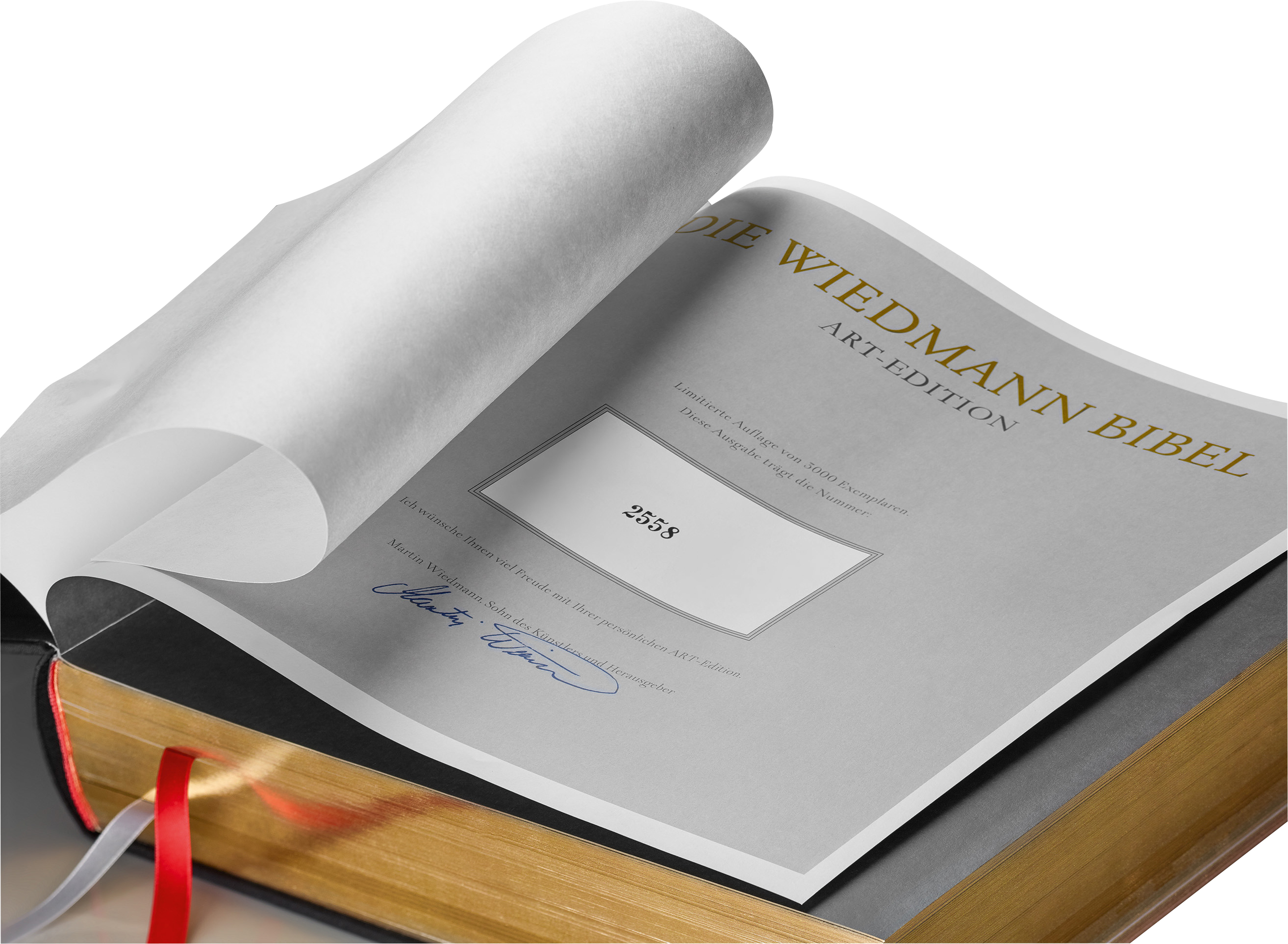 Wiedmann Bibel Schwarz ART-Edition