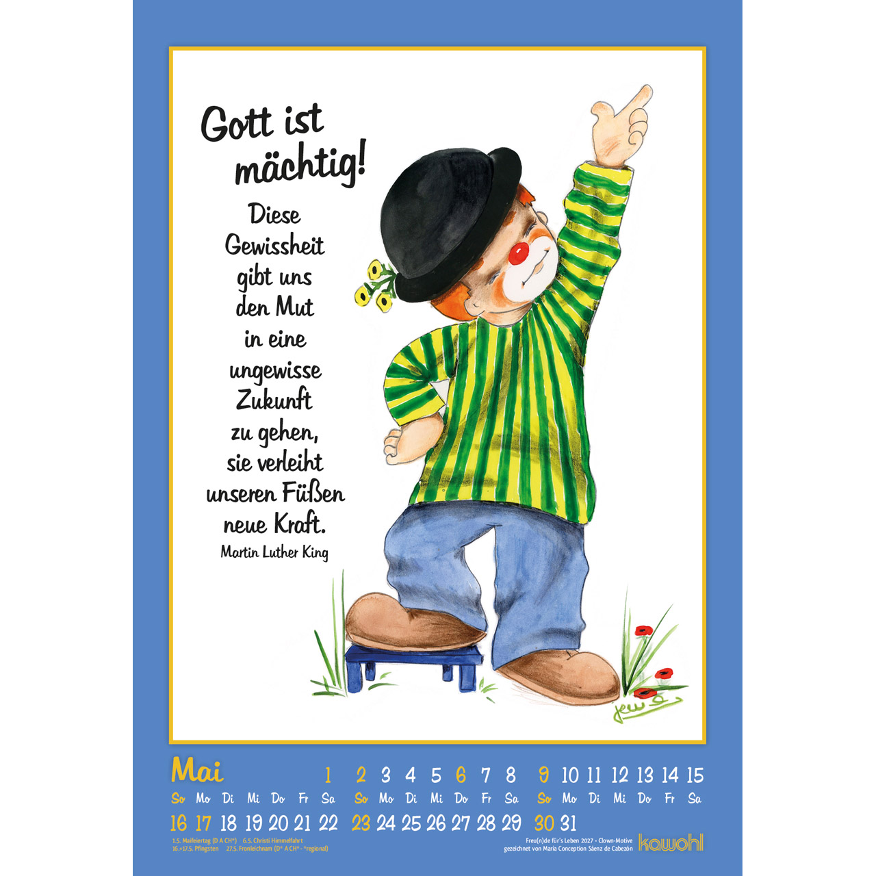 Freu(n)de für´s Leben 2027 - Wandkalender