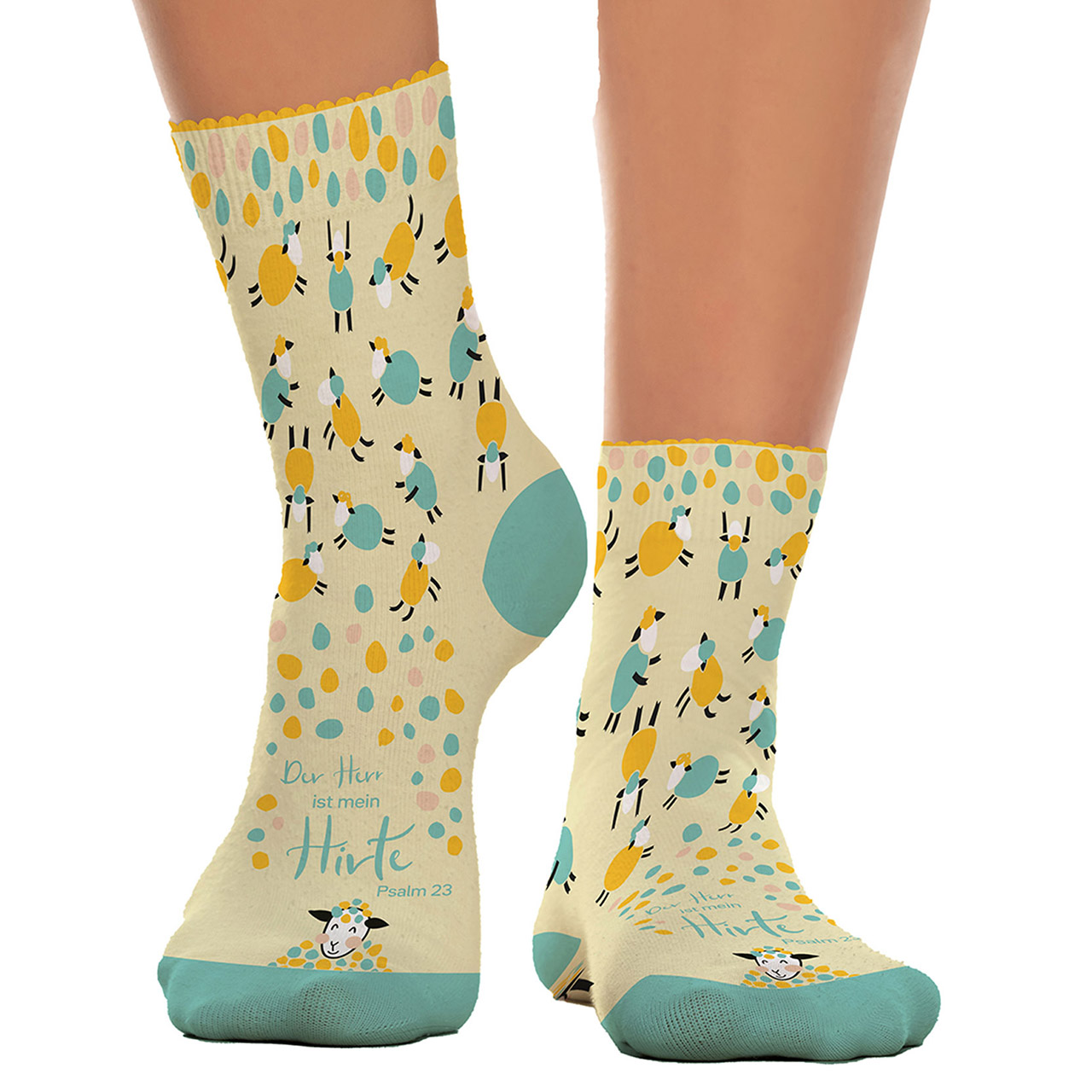 Kinder-Socken 'Psalm 23' Gr. 27-29