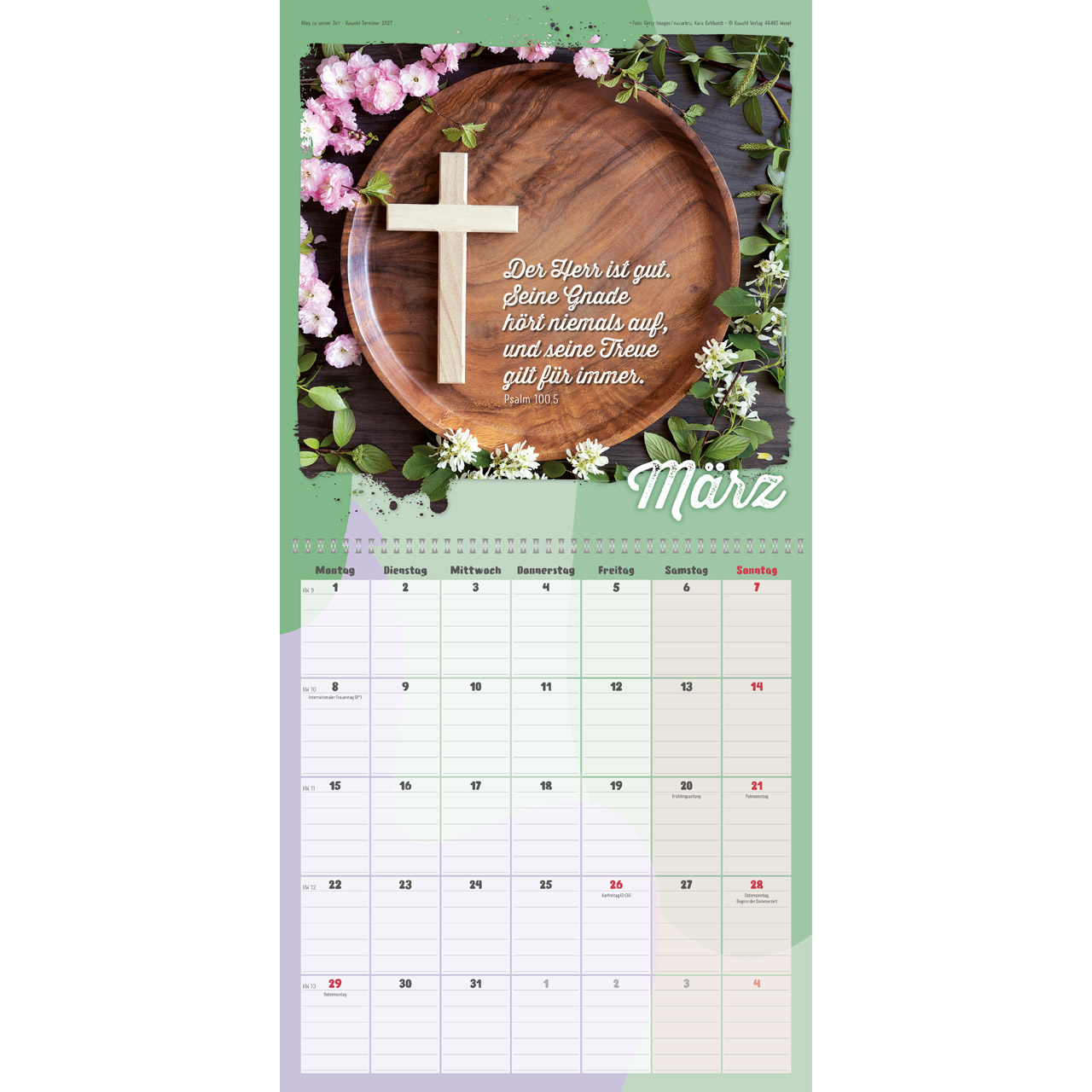 Alles zu seiner Zeit 2027 - Wandkalender