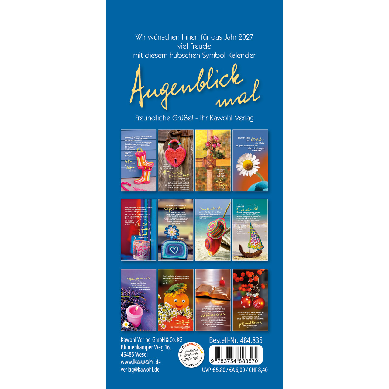 Augenblick mal 2027 - Aufstellkalender