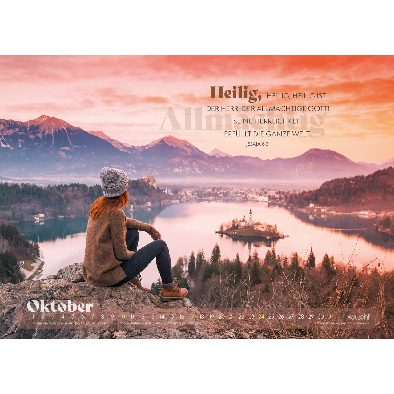Abenteuer Unterwegs mit Gott 2027 - Wandkalender