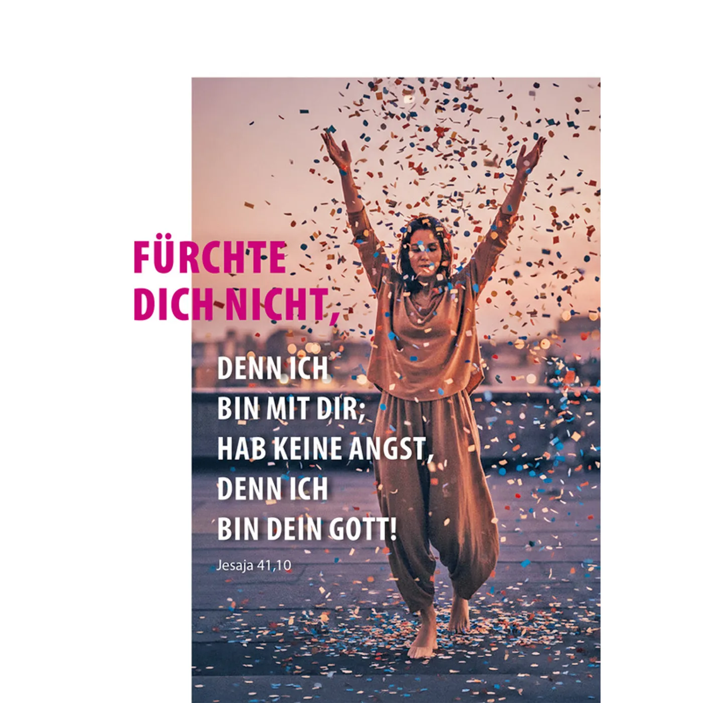 Jahreslosung 2027 - Stundenentwurf und Postkarten für Jugendliche