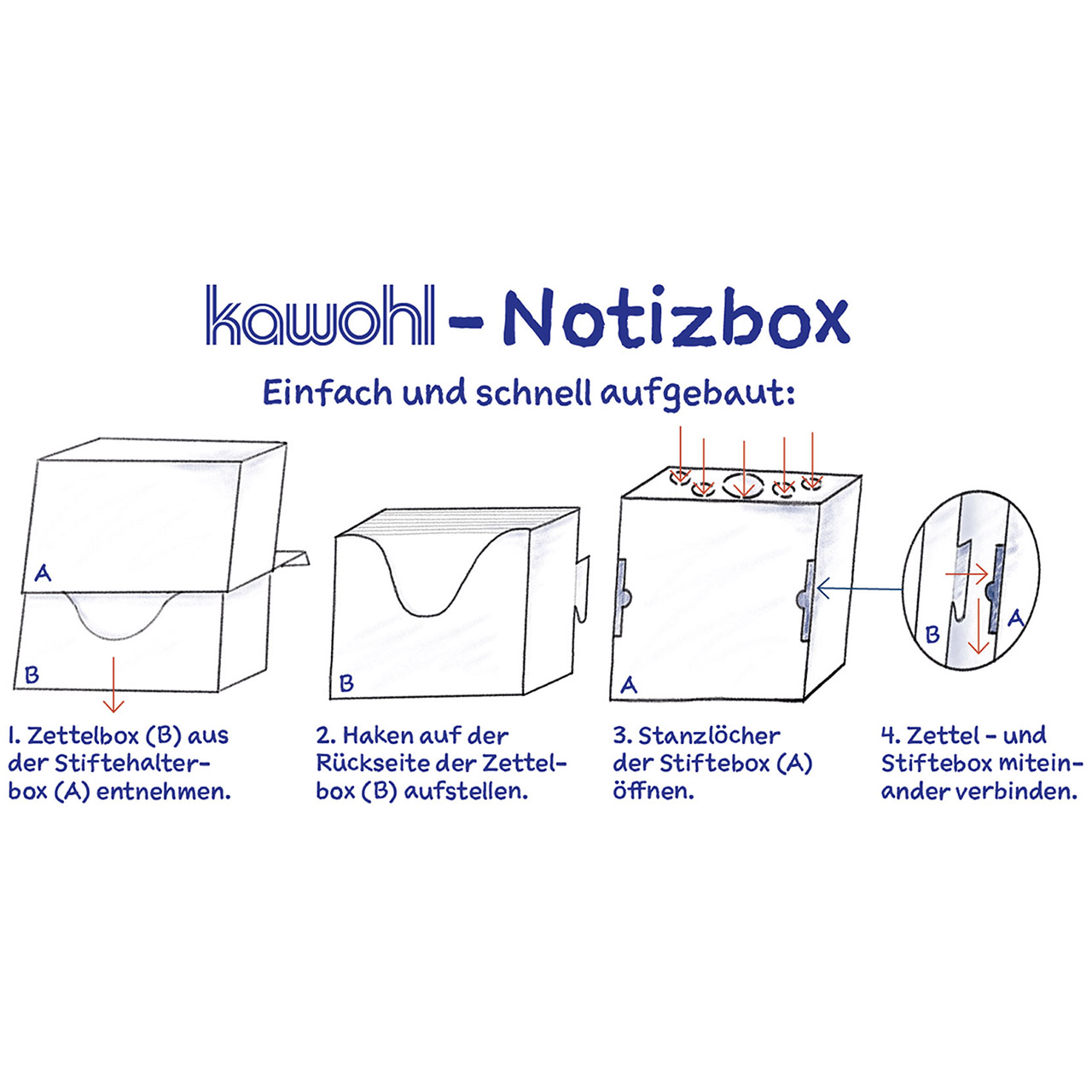 Notizbox 'Schön, dass es dich gibt!'