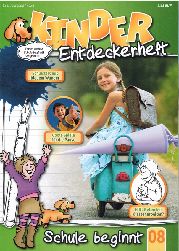 Kinder Entdeckerheft 08/2026