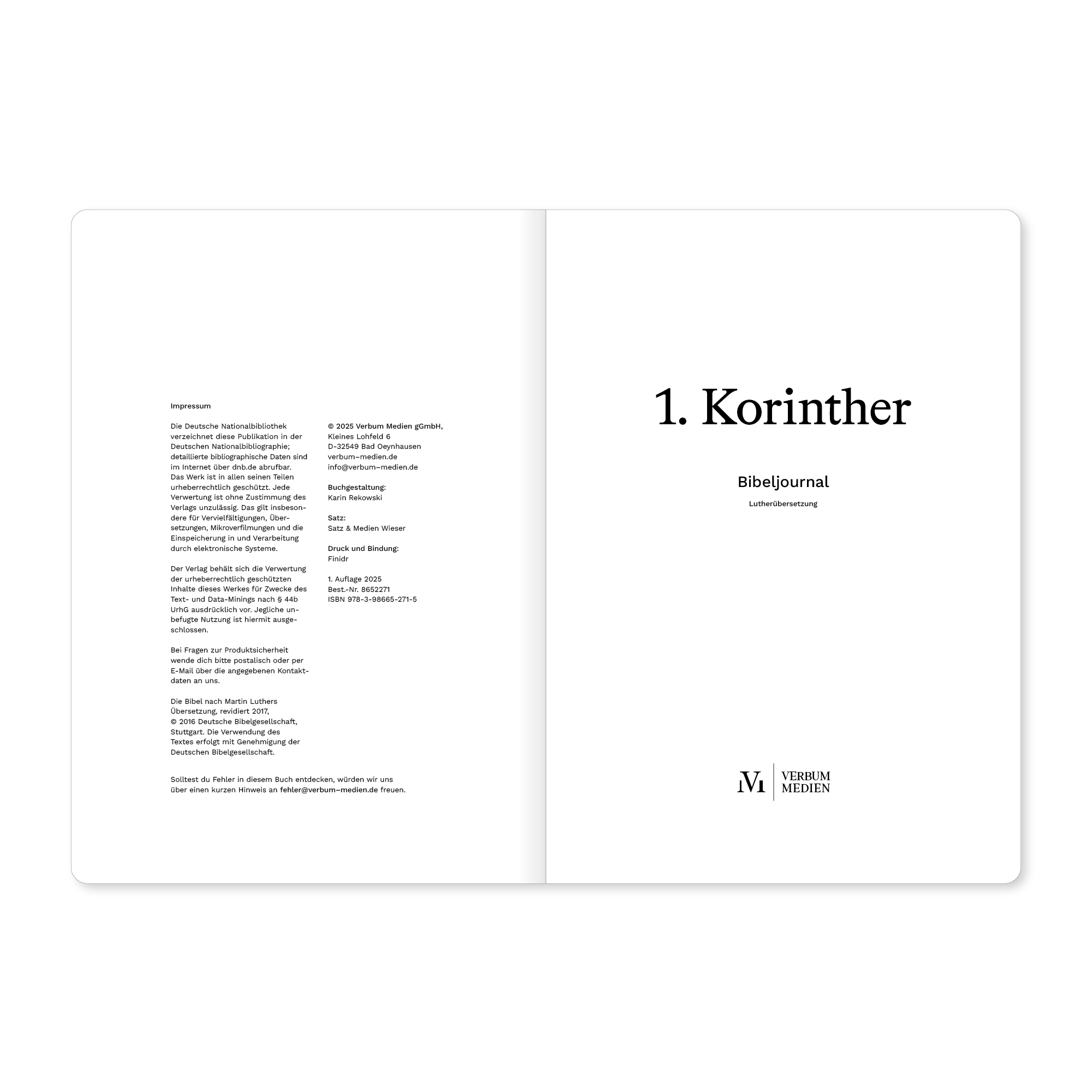 1. Korinther (Bibeljournal)