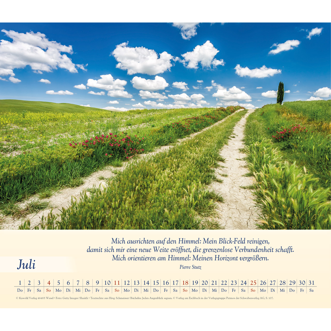 Balsam für deine Seele 2027 - Wandkalender