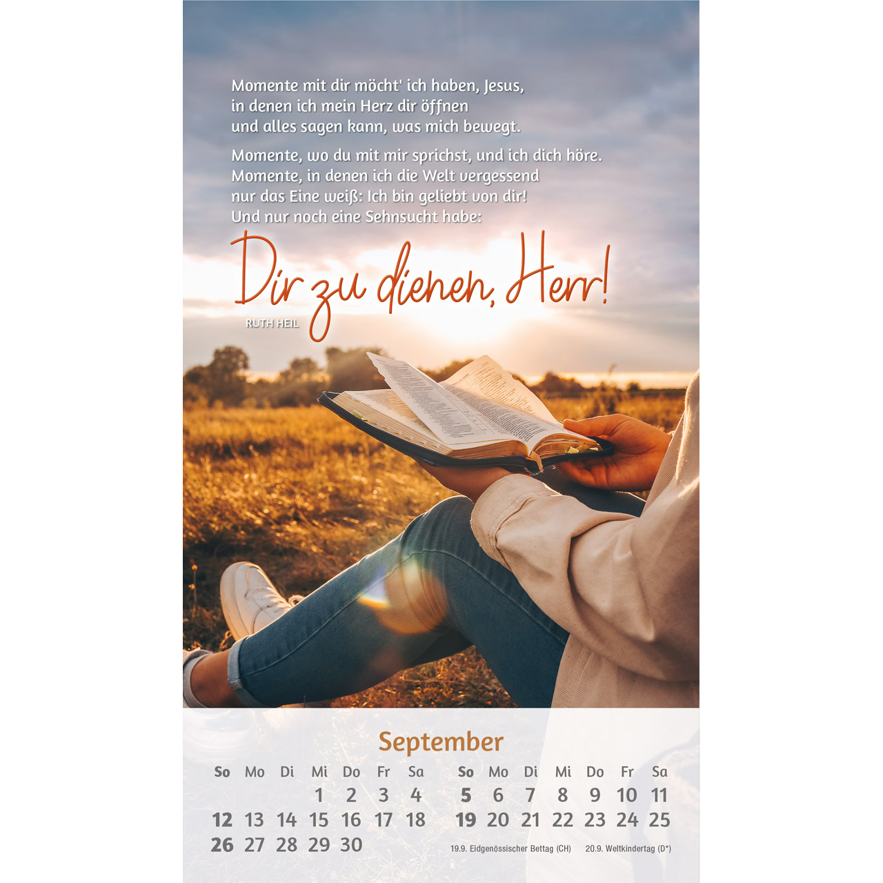 Du bist mir so wertvoll 2027 - Postkartenkalender