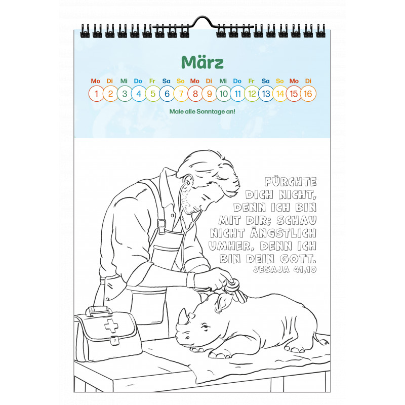 Lupino 2027 - Kinderkalender