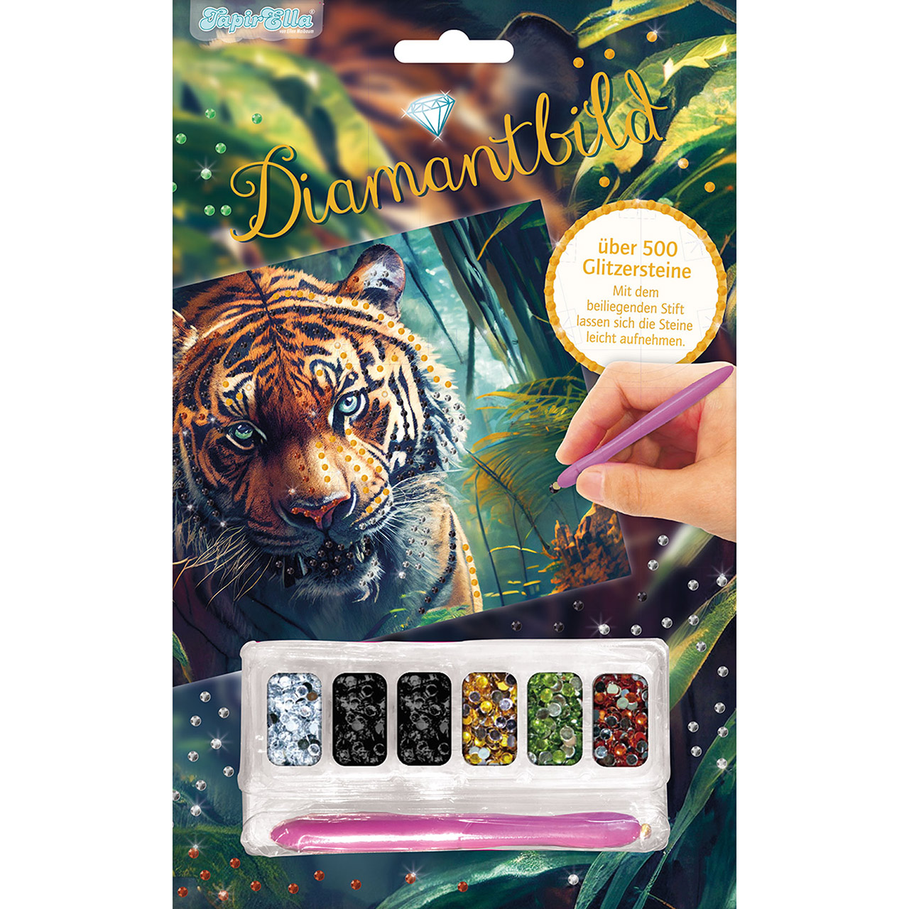 Diamantbild 'Tiger'