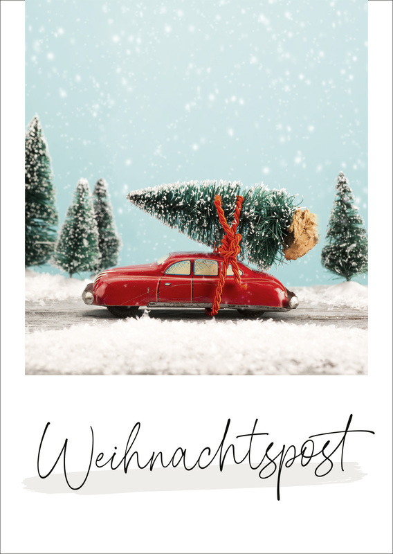 Himmlische Weihnachtsgrüße - Postkartenset