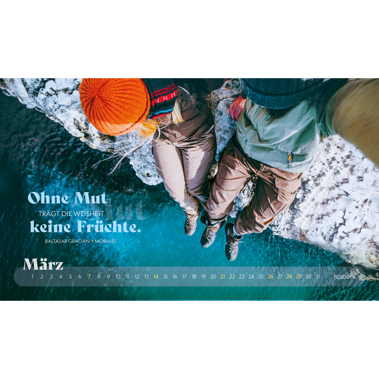 Abenteuer - Mit Gott unterwegs 2027 - Postkartenkalender