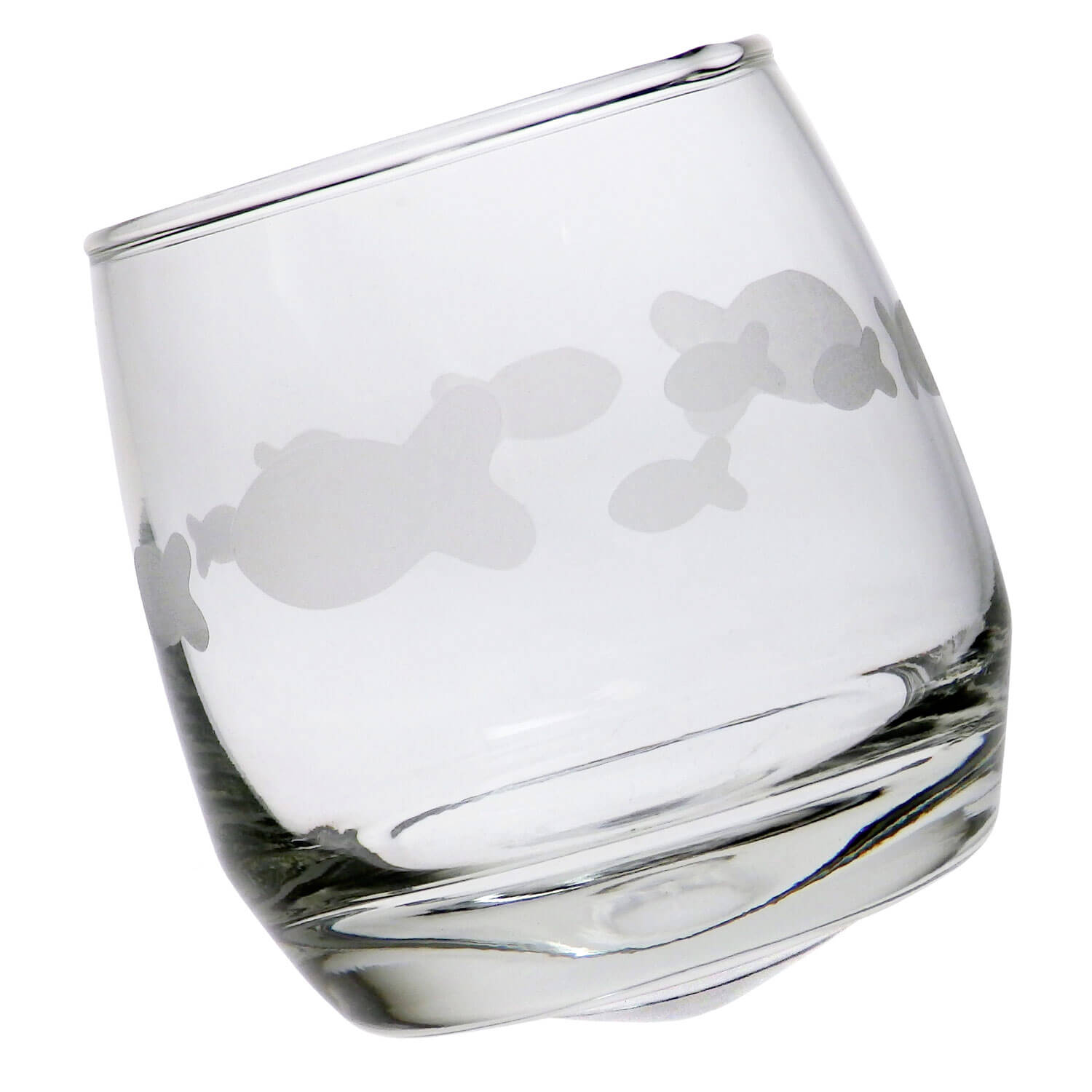 Wackelglas "Fisch-Design"