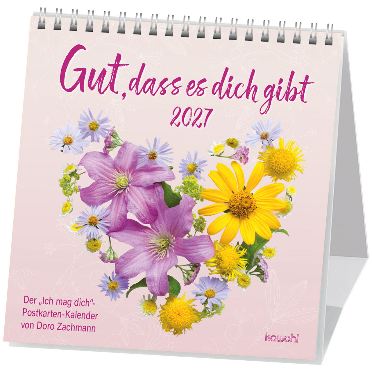Gut dass es dich gibt 2027 - Postkartenkalender