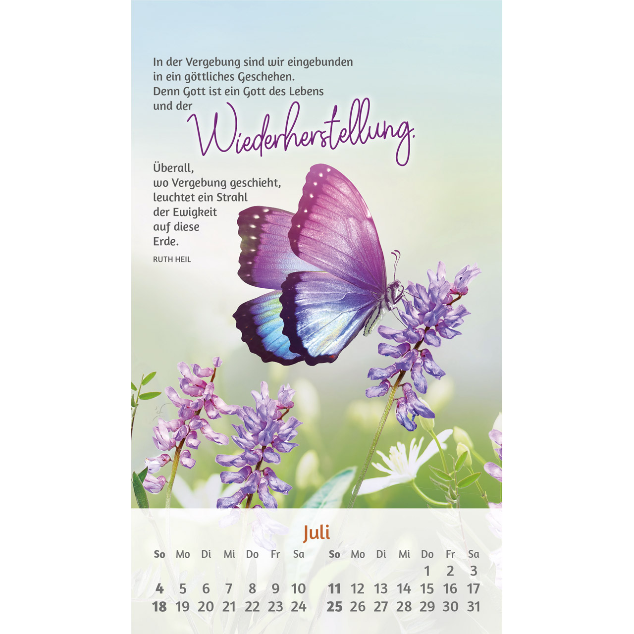 Du bist mir so wertvoll 2027 - Postkartenkalender