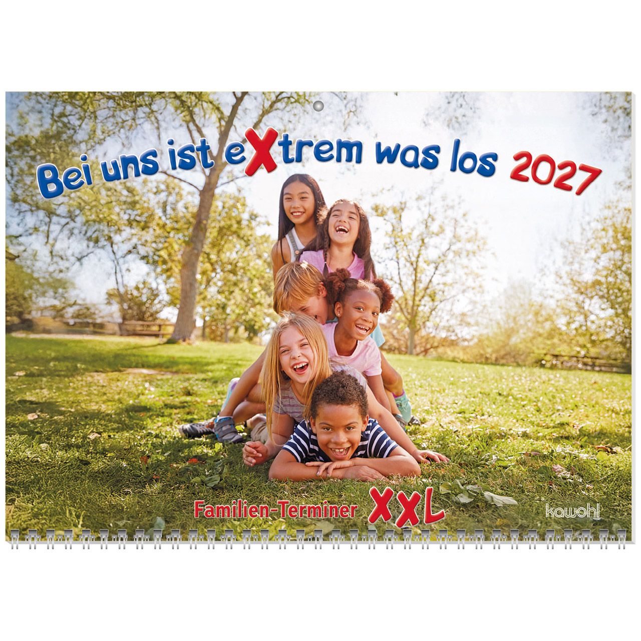 Bei uns ist extrem was los 2027 - Familien-Terminer XXL