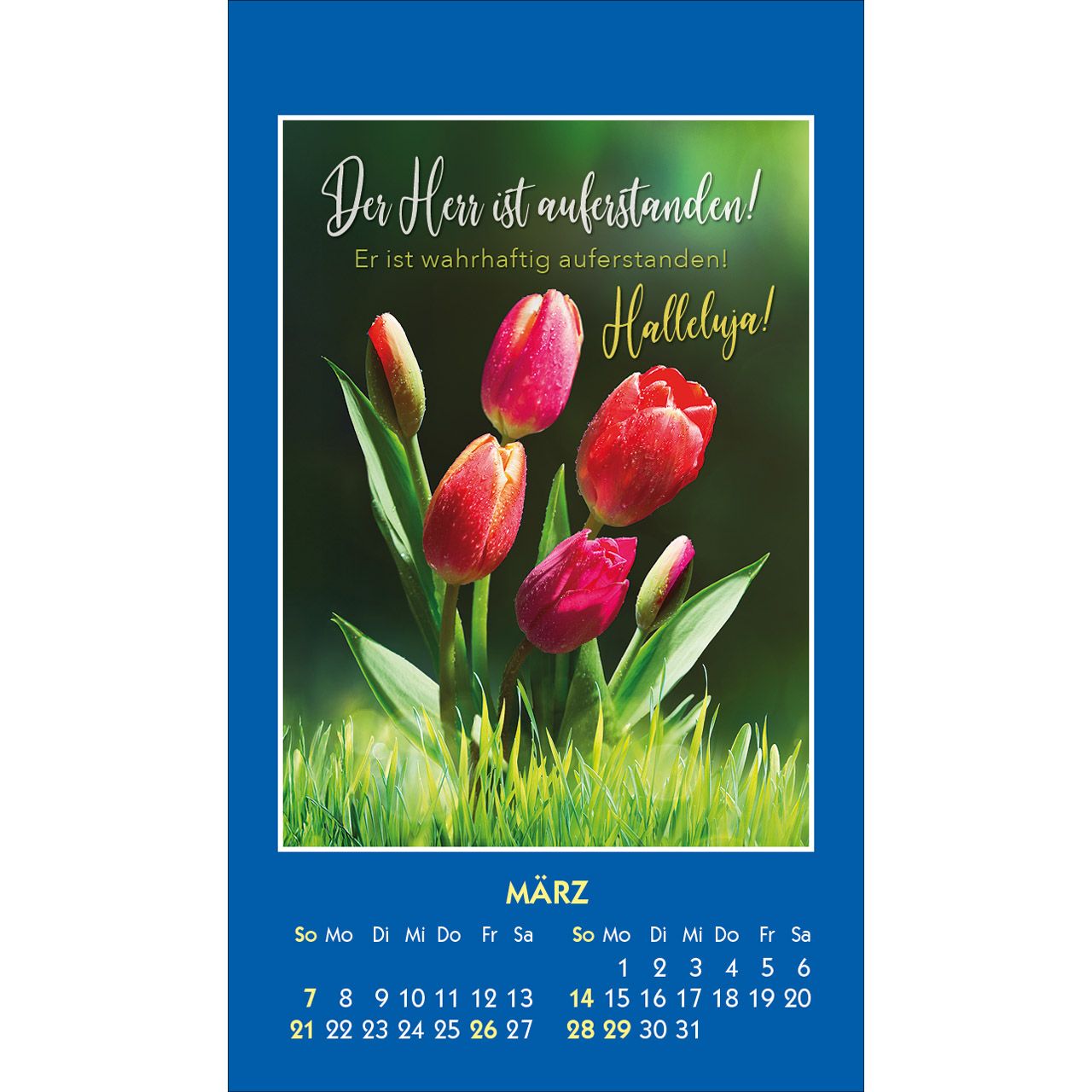 Ein gutes Wort für Dich 2027 - Aufkleber-Kalender