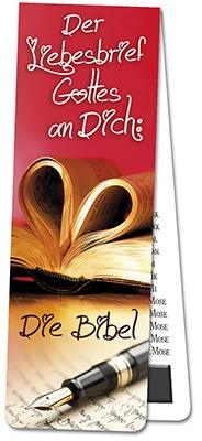 Magnetlesezeichen 'Der Liebesbrief Gottes ..'
