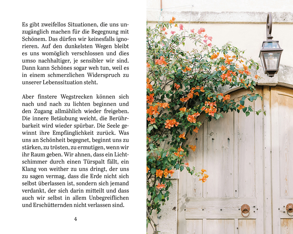 Schönheit lädt uns ein