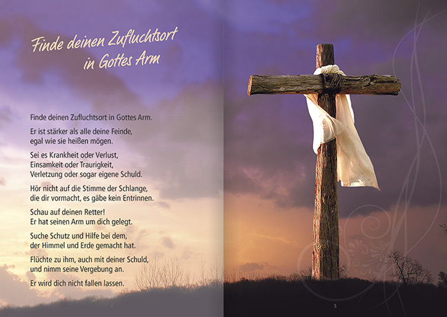 Gott nimmt deine Sorgen auf sein Herz