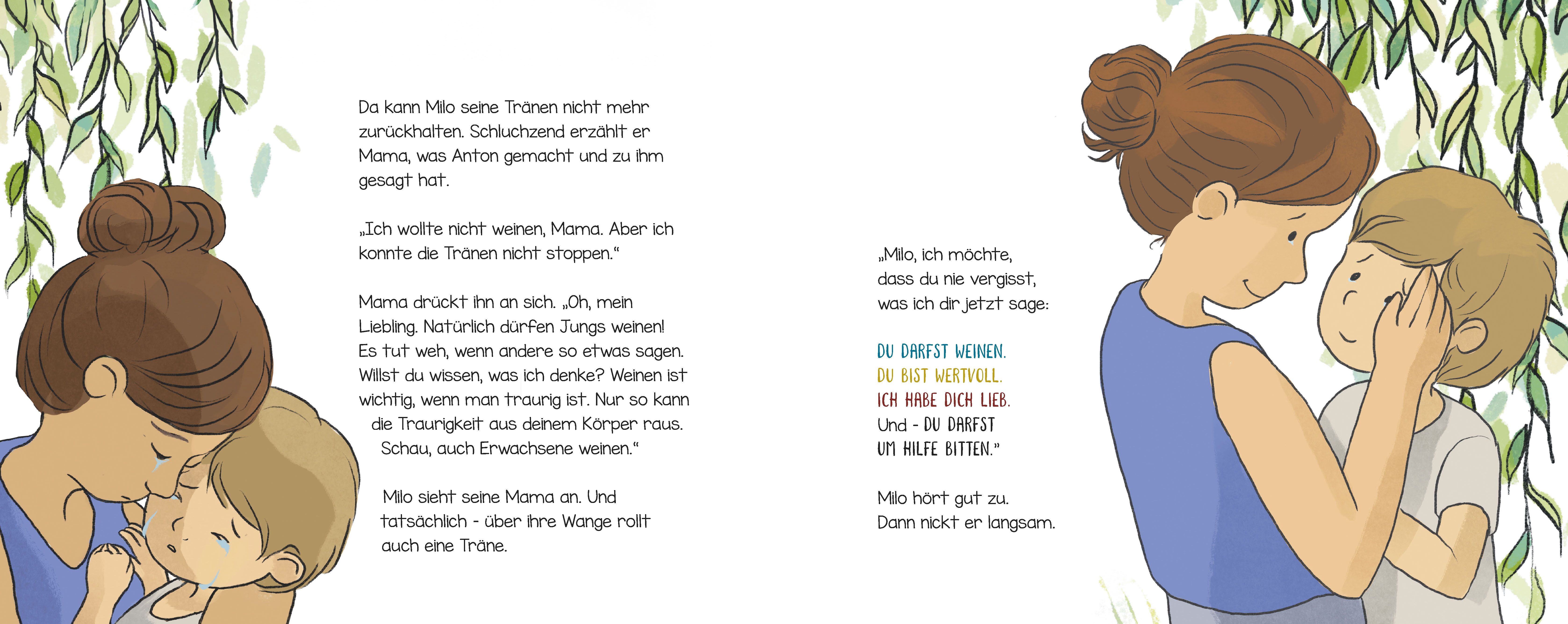 Jeder darf mal weinen, Milo