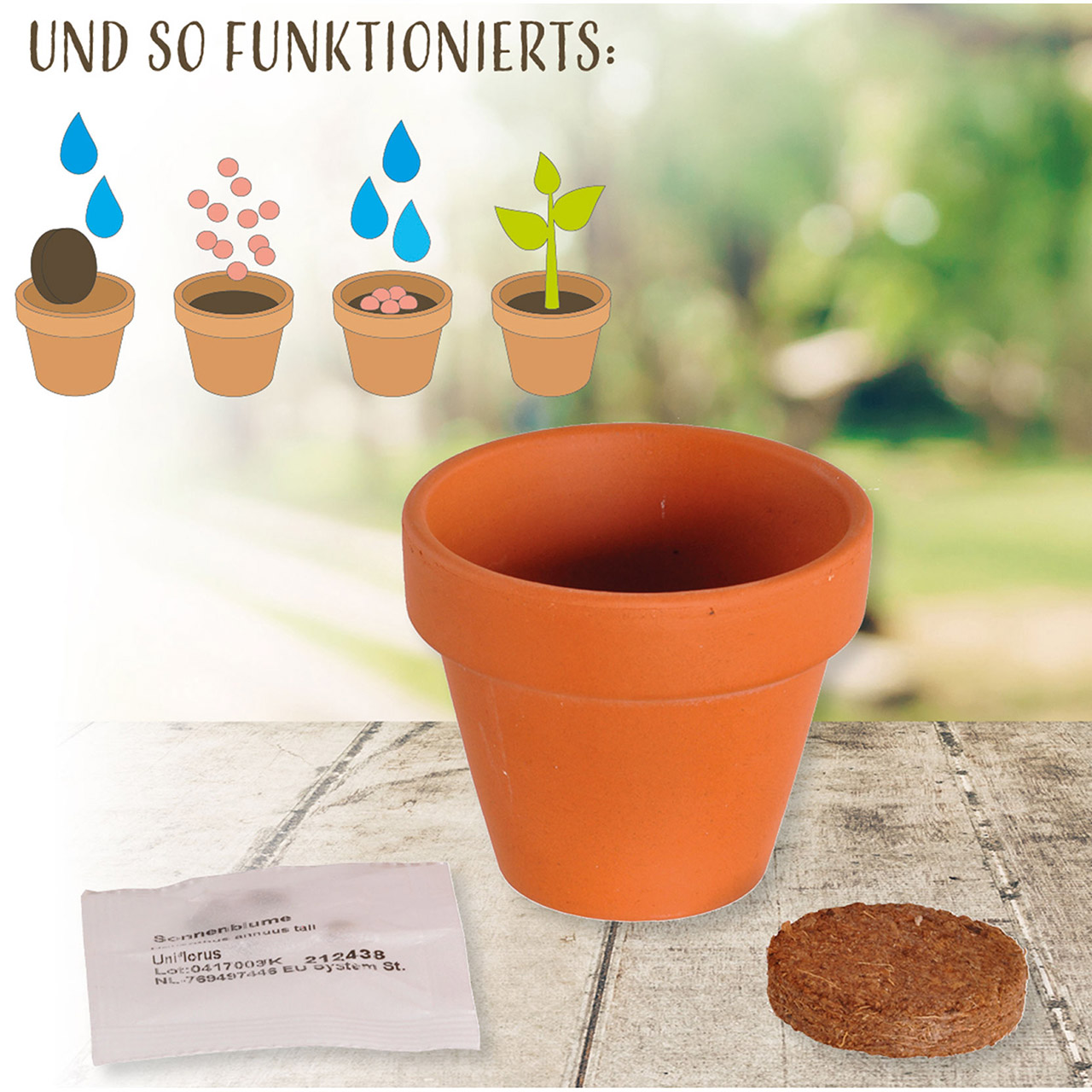 Blumengruß 'Frohe Ostern'