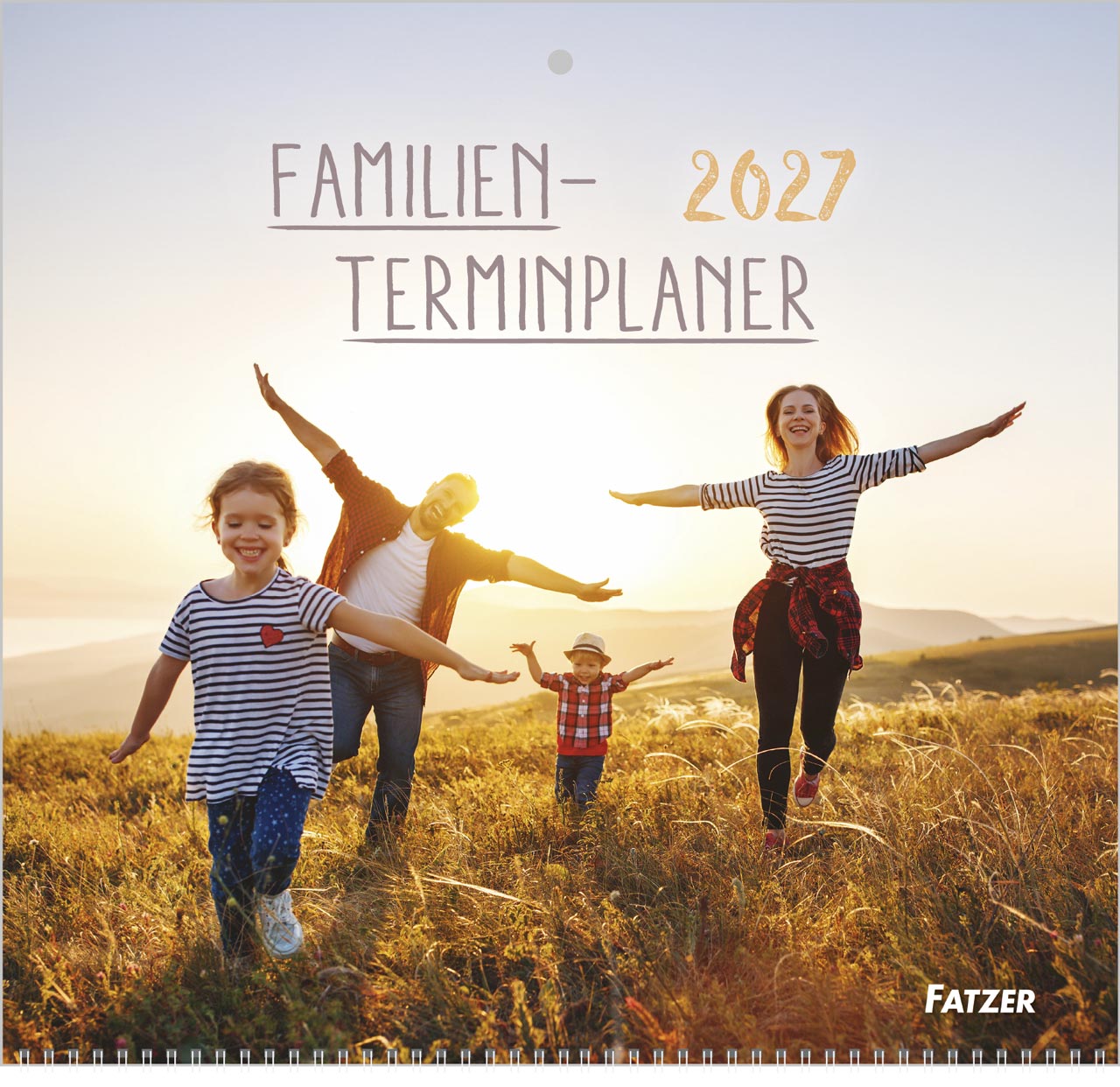 Familien-Terminplaner 2027 - Wandkalender