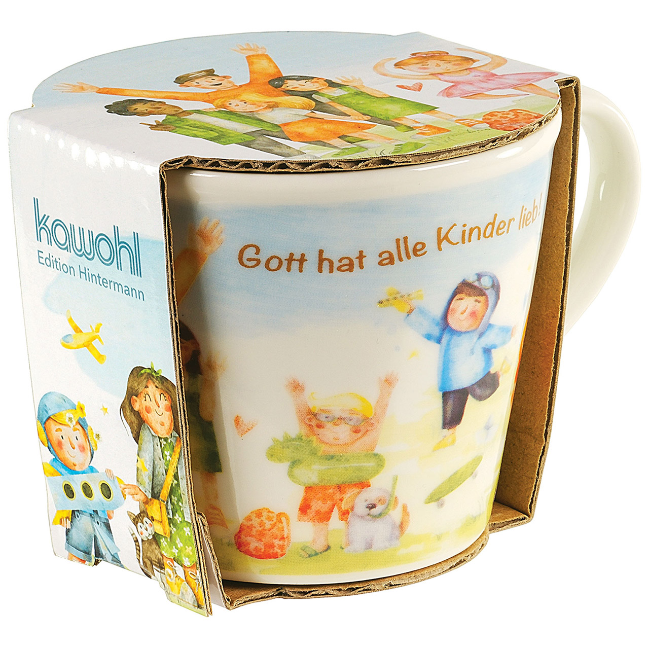 Kindertasse 'Gott hat alle Kinder lieb'
