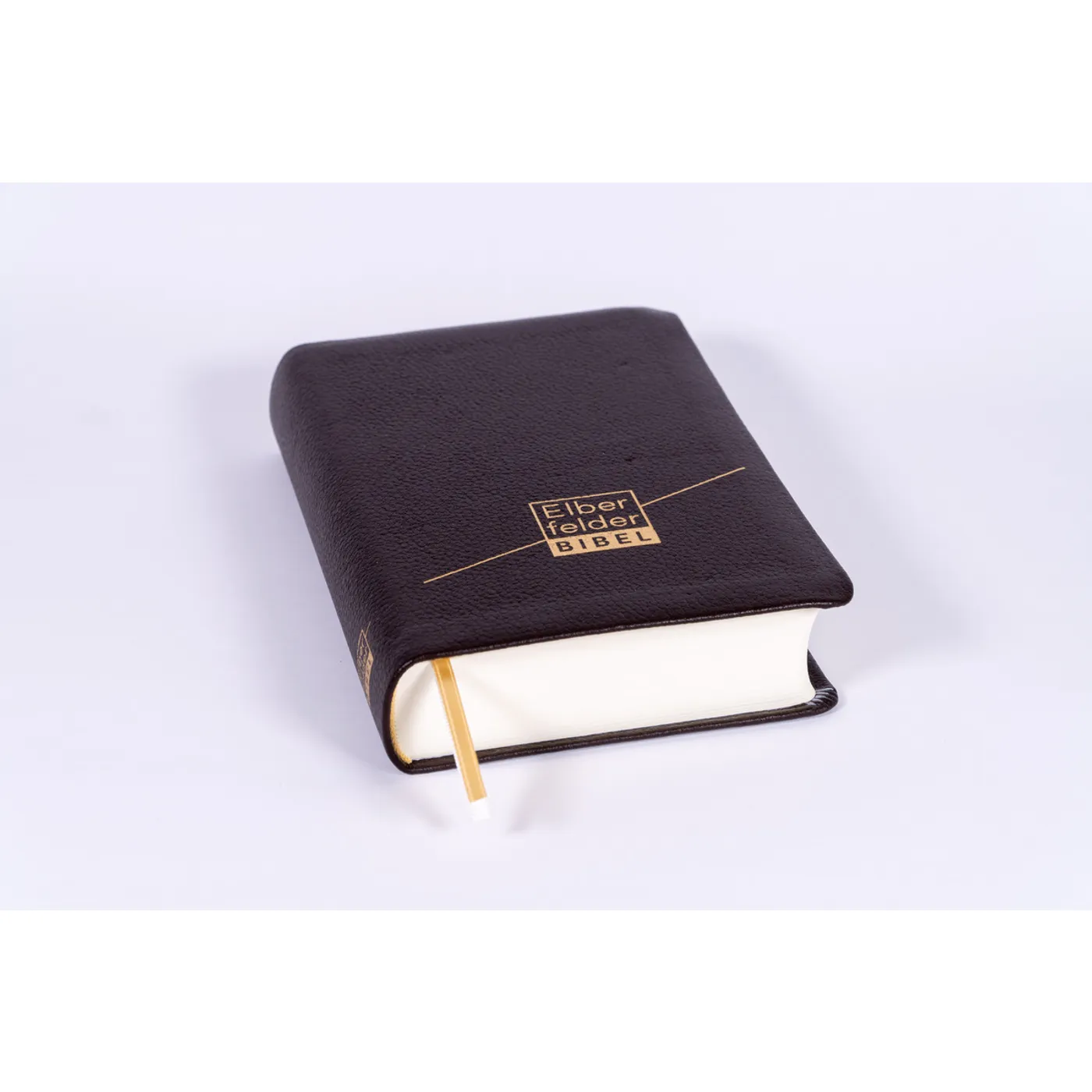 Elberfelder Bibel - Taschenausgabe, Leder dunkelbraun