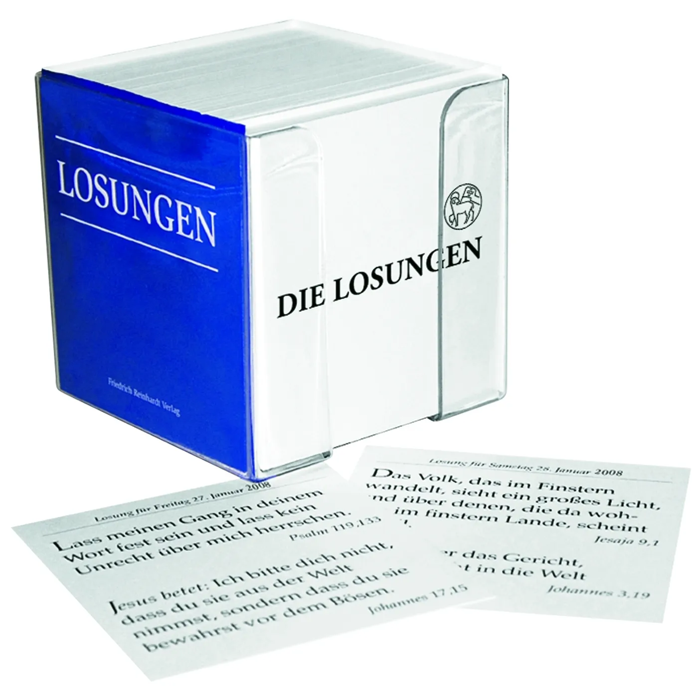 Losungsbox Karten 2027 - Nachfüllpack