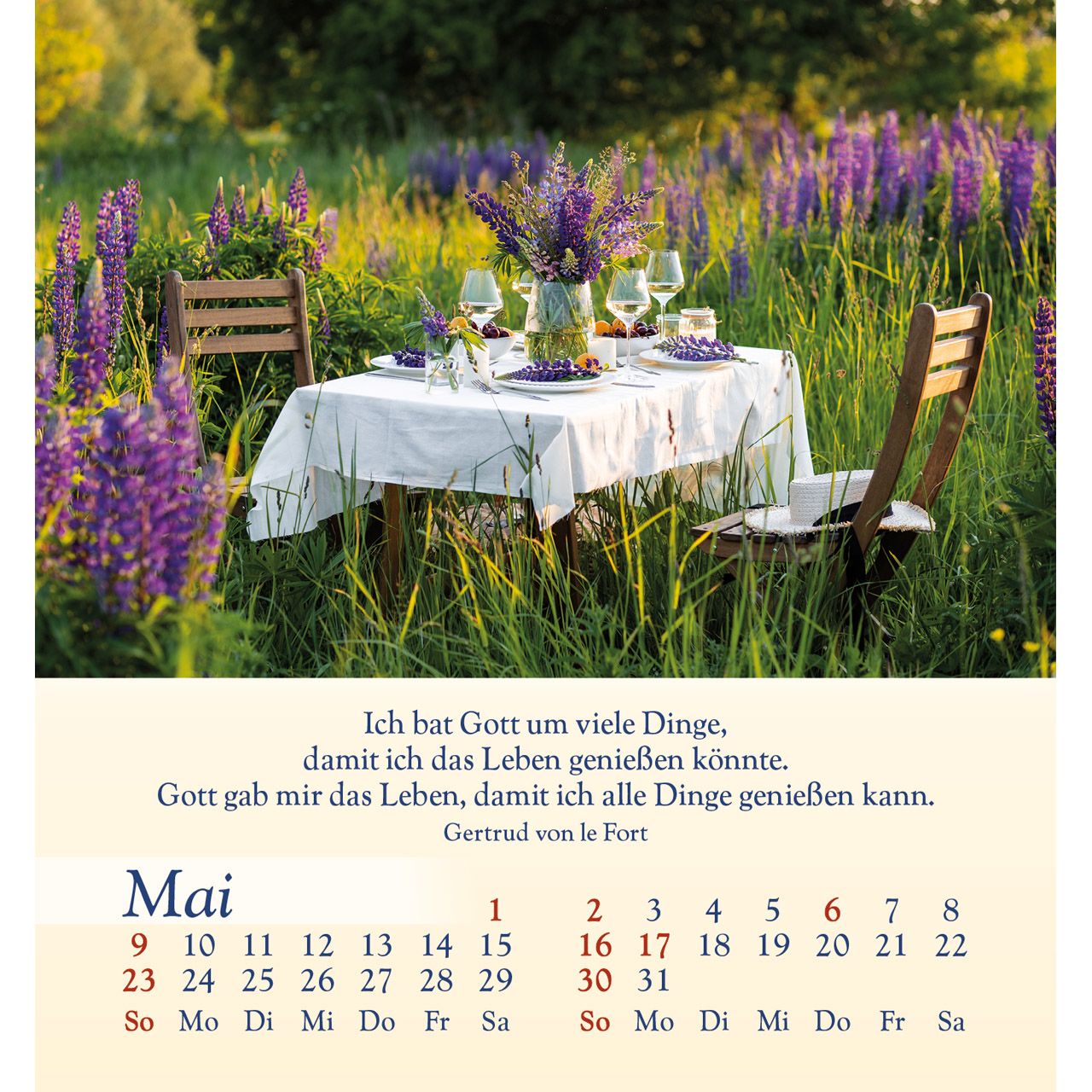 Licht für deine Seele 2027 - Aufstellkalender