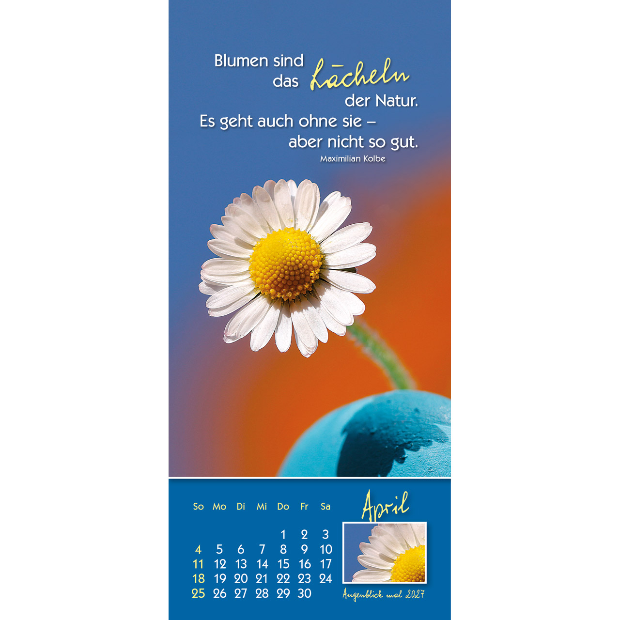 Augenblick mal 2027 - Aufstellkalender